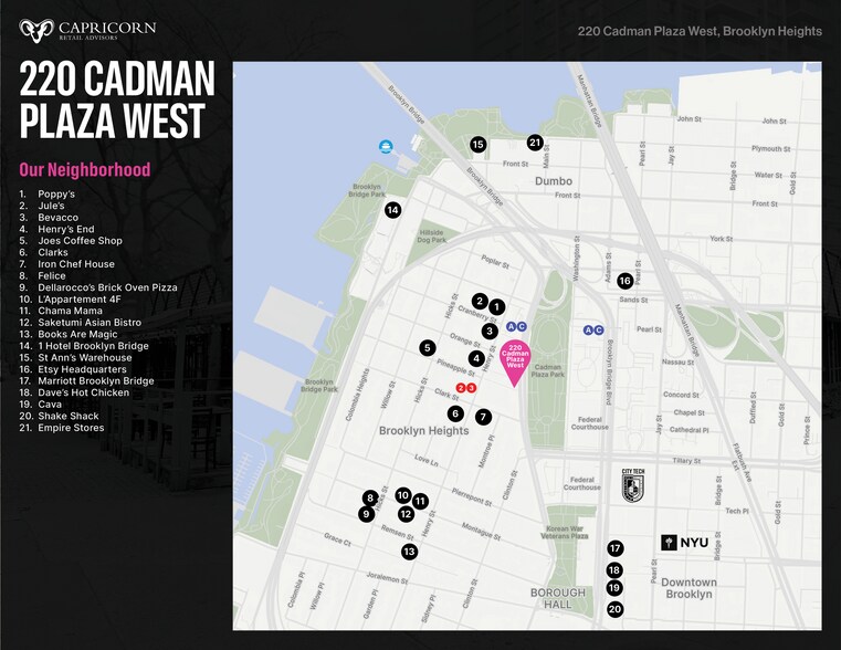 More Photos Of 220 Cadman Plz W, Brooklyn General Retail For Sale