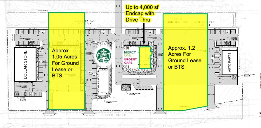 Primary Photo Of University Ave & Shadyview Blvd, Pleasant Hill General Retail For Lease