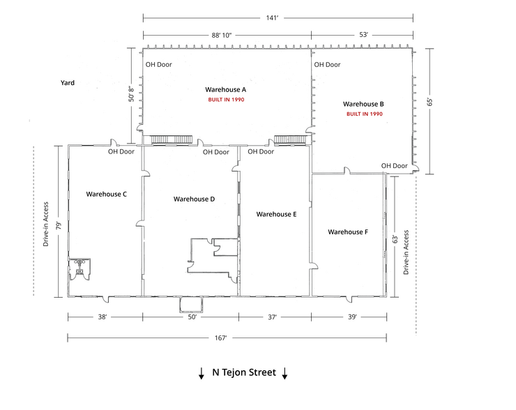 More Photos Of 3512 N Tejon St, Colorado Springs Manufacturing For Sale