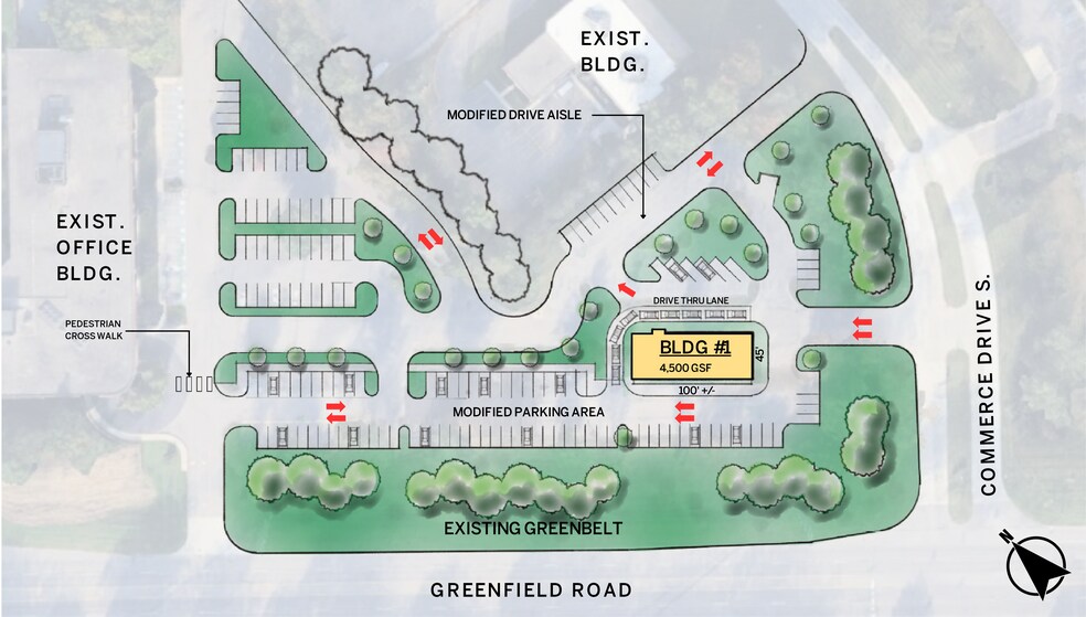 More Photos Of 3200 S Greenfield Rd, Dearborn Land For Lease