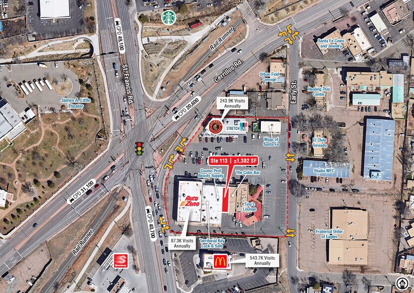 More Photos Of 1005 S St Francis Rd, Santa Fe General Retail For Sale