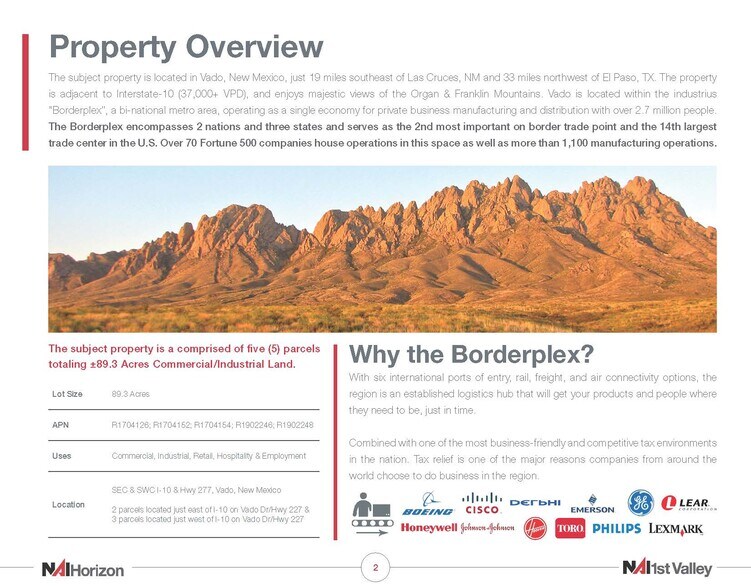 More Photos Of I-10 & Vado Dr, Vado Land For Sale