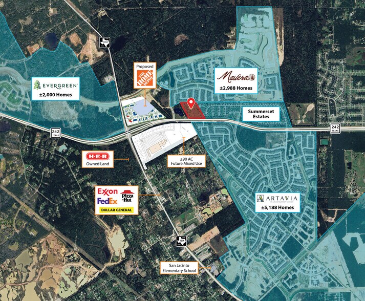More Photos Of 0 SH 242, Conroe Land For Sale