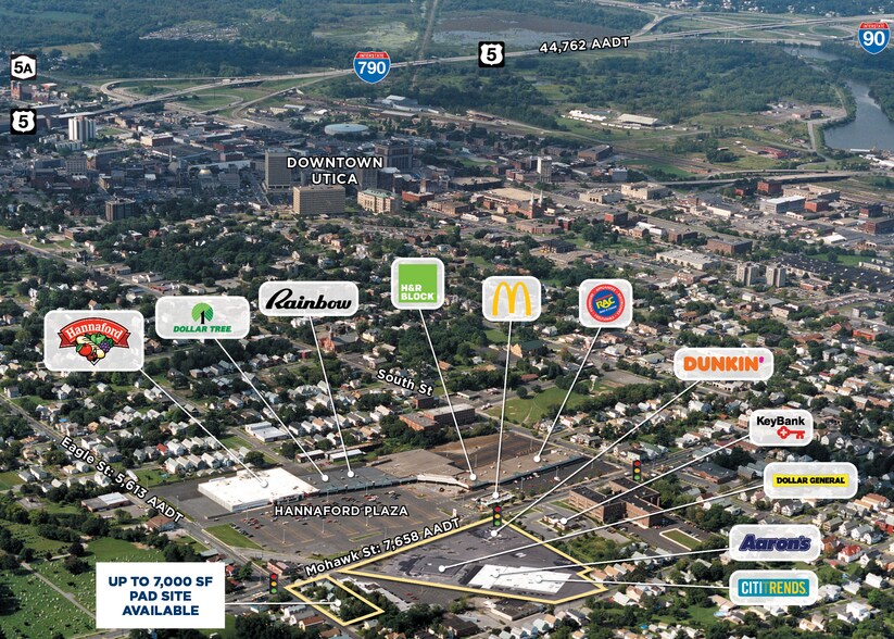 More Photos Of Mohawk St & Eagle St, Utica General Retail For Lease