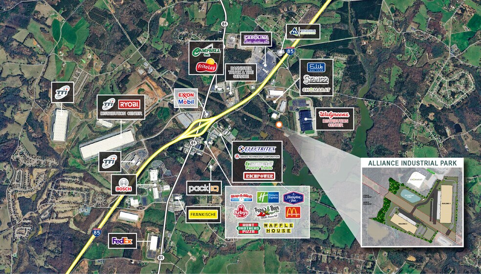 More Photos Of 170 Alliance Blvd, Williamston Industrial For Lease