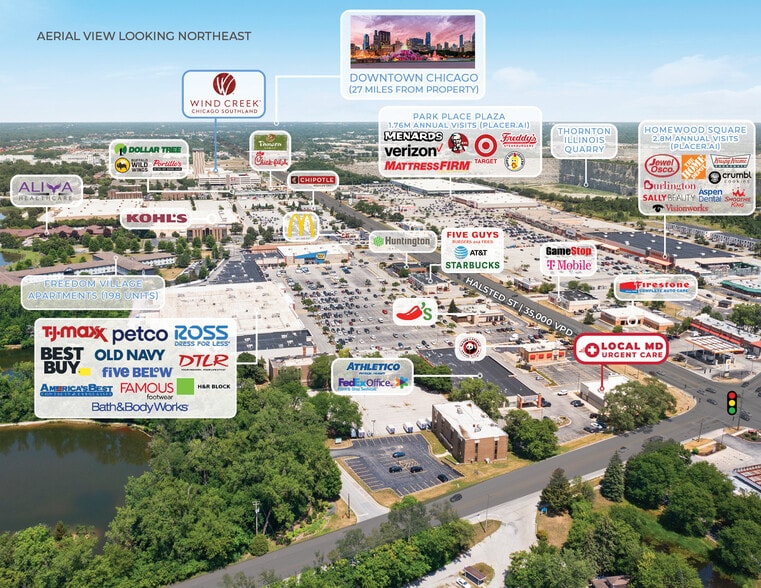 More Photos Of 17958-17960 Halsted St, Homewood Freestanding For Sale