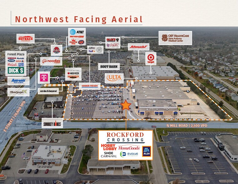 More Photos Of 6550-6838 E State St, Rockford General Retail For Sale