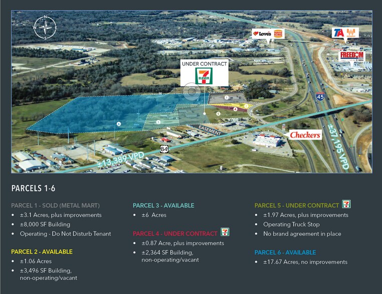 More Photos Of Interstate 45 & US Highway 84, Fairfield Land For Sale