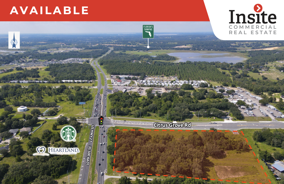 Primary Photo Of N Hwy 27 & Citrus Grove Rd, Minneola Land For Lease