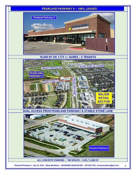 More Photos Of 1925 Pearland Pky, Pearland Storefront For Lease