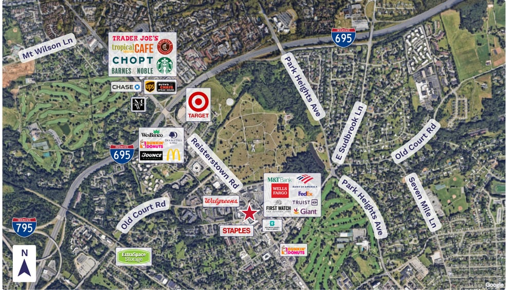 More Photos Of 1420-1426 Reisterstown Rd, Pikesville Unknown For Lease