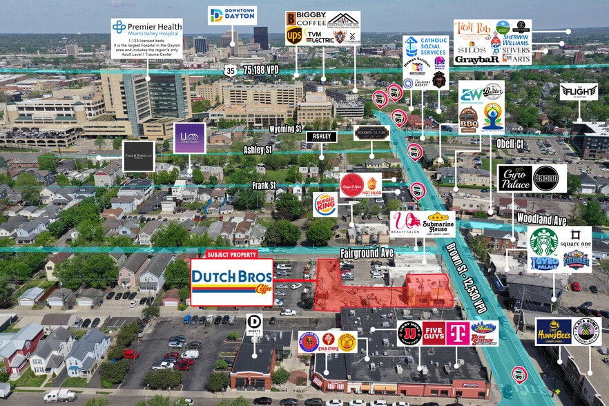 More Photos Of 1141 Brown St, Dayton Fast Food For Sale