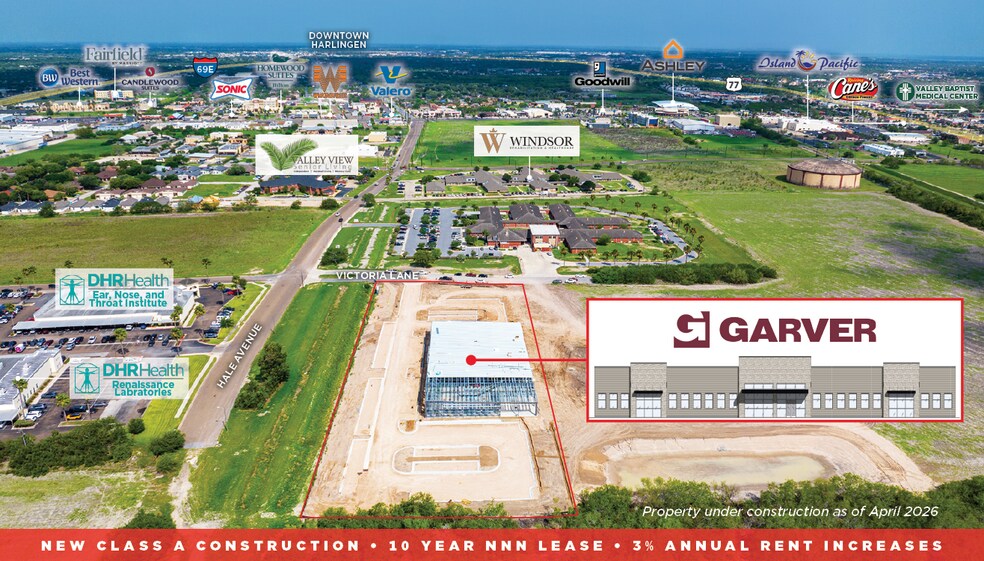 Primary Photo Of 612 Victoria Ln, Harlingen Office For Sale