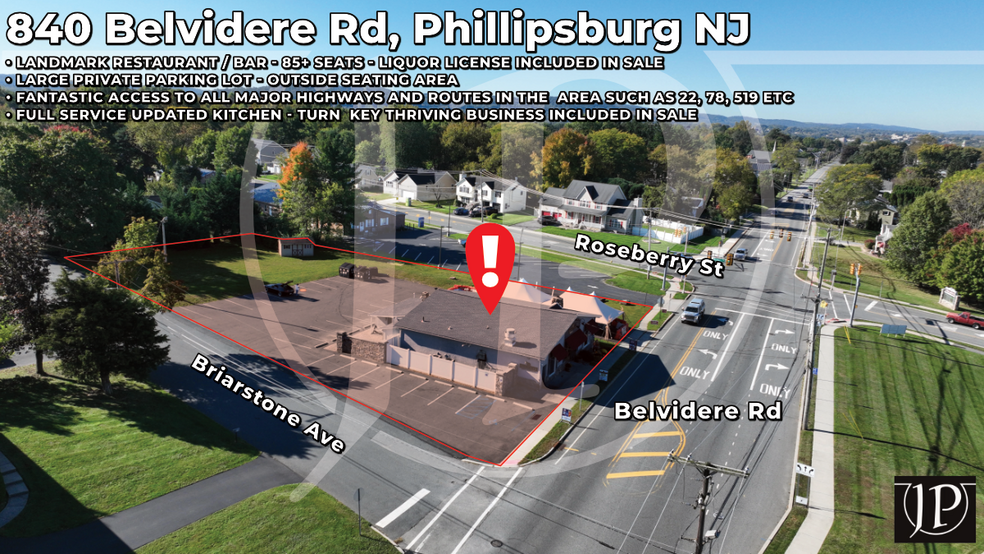 Primary Photo Of 840 Belvidere Rd, Phillipsburg General Retail For Sale