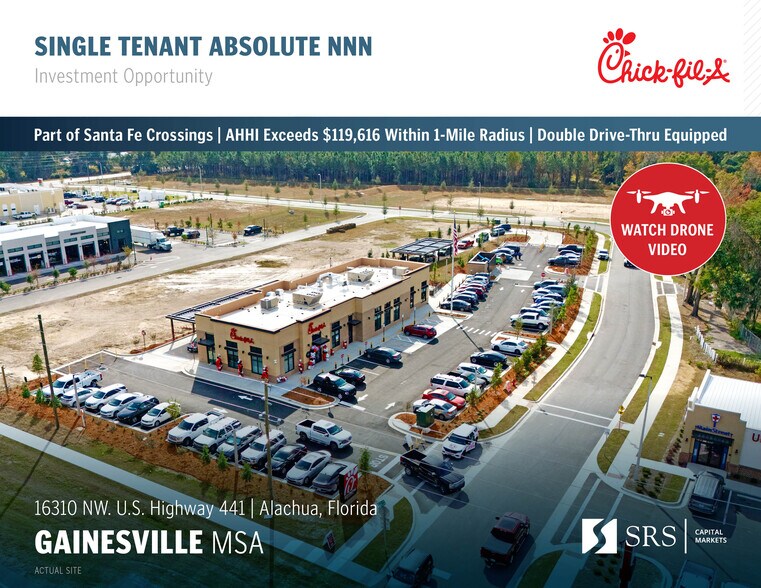 Primary Photo Of 16310 NW US Highway 441, Alachua Fast Food For Sale