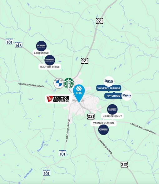 More Photos Of 138 S Main St, Woodruff Storefront For Lease