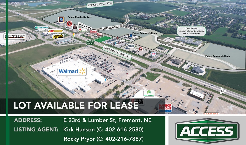 Primary Photo Of 23rd and Lumber St., Fremont Land For Lease