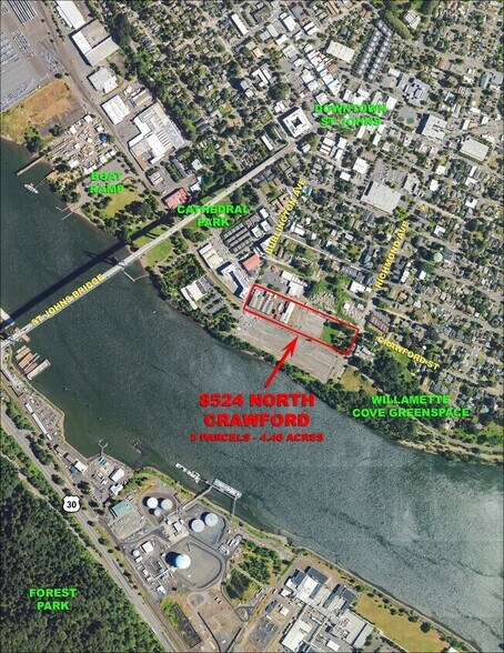 Primary Photo Of 8524 N Crawford St, Portland Land For Sale