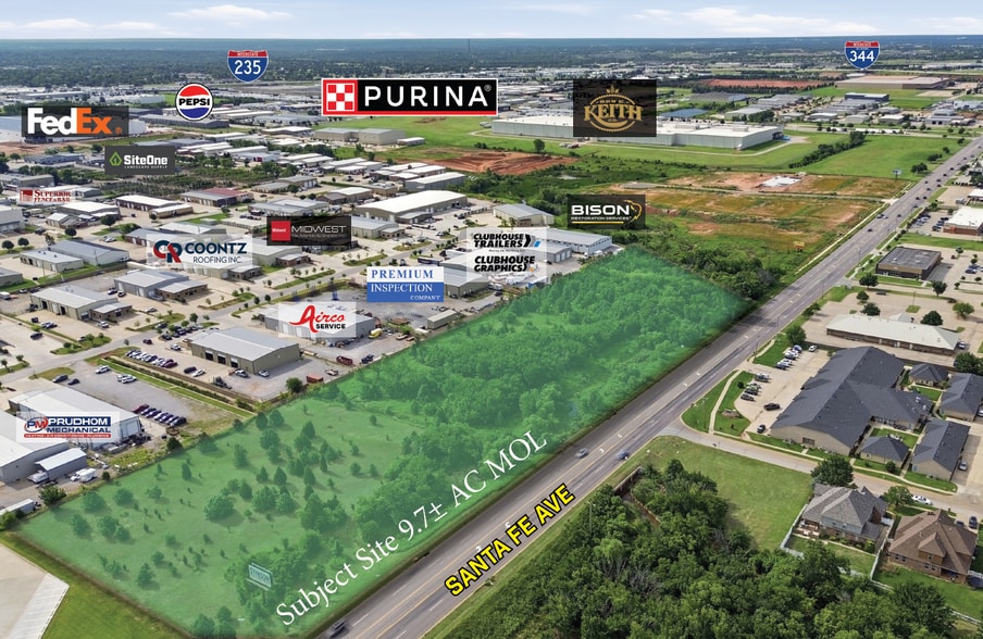 More Photos Of N Santa Fe Ave & W 33rd St, Oklahoma City Land For Sale