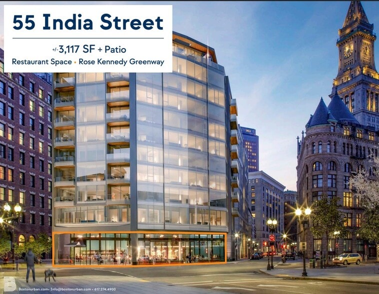 Primary Photo Of 55 India St, Boston Apartments For Lease