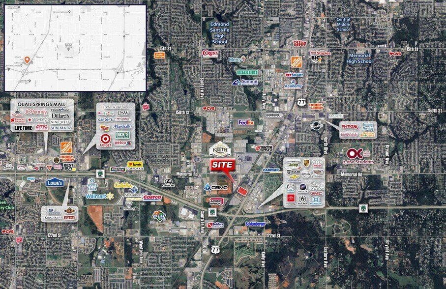 More Photos Of 13241 Broadway Ext, Oklahoma City Auto Dealership For Lease