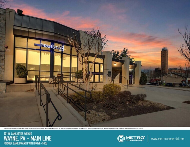 More Photos Of 301 W Lancaster Ave, Wayne Bank For Lease