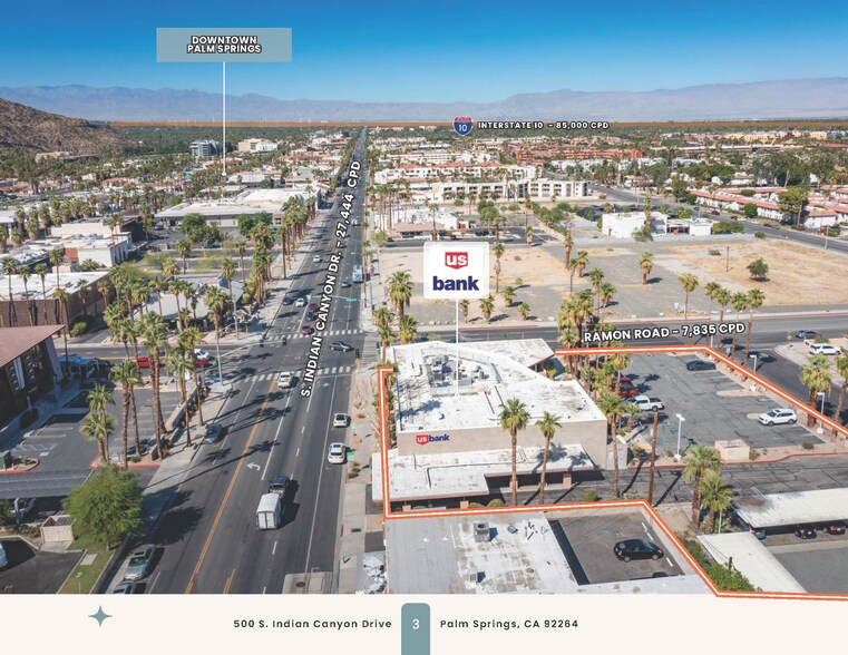 More Photos Of 500 S Indian Canyon Dr, Palm Springs Bank For Sale