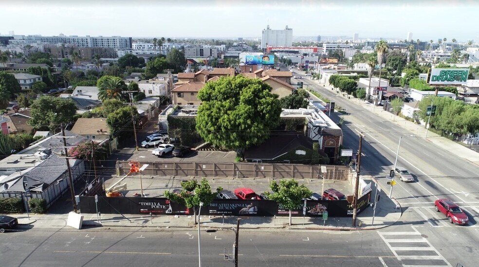 Primary Photo Of 1358 N Highland Ave, Los Angeles Land For Lease