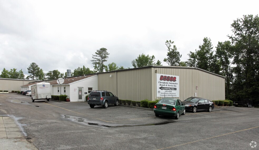 More Photos Of 3712 Profit Way, Chesapeake Warehouse For Lease