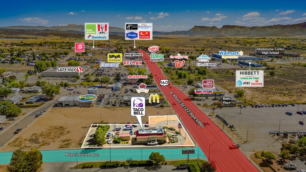 More Photos Of 1300 E Main St, Cortez Fast Food For Sale