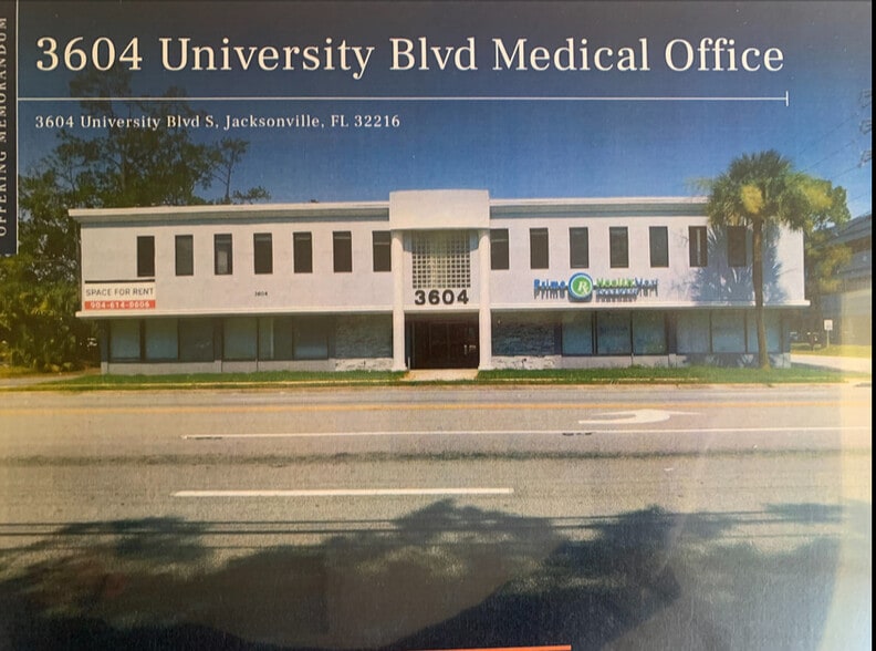 More Photos Of 3604 University Blvd S, Jacksonville Medical For Lease