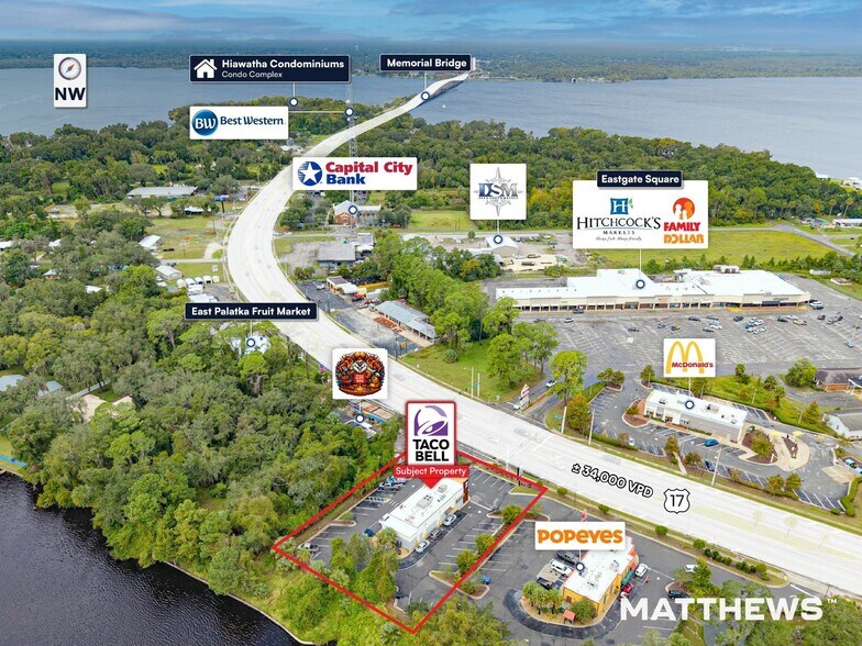 More Photos Of 169 S US Highway 17, East Palatka Fast Food For Sale