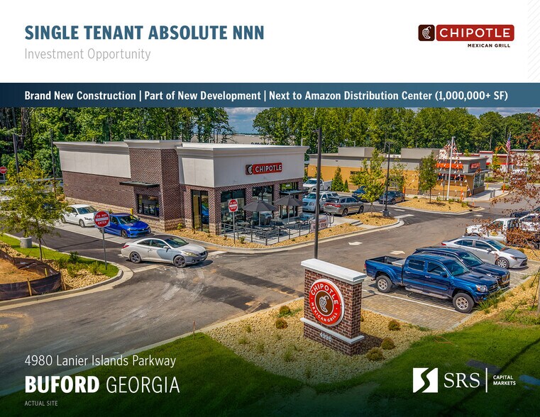 Primary Photo Of 4980 Lanier Islands Pky, Buford Restaurant For Sale