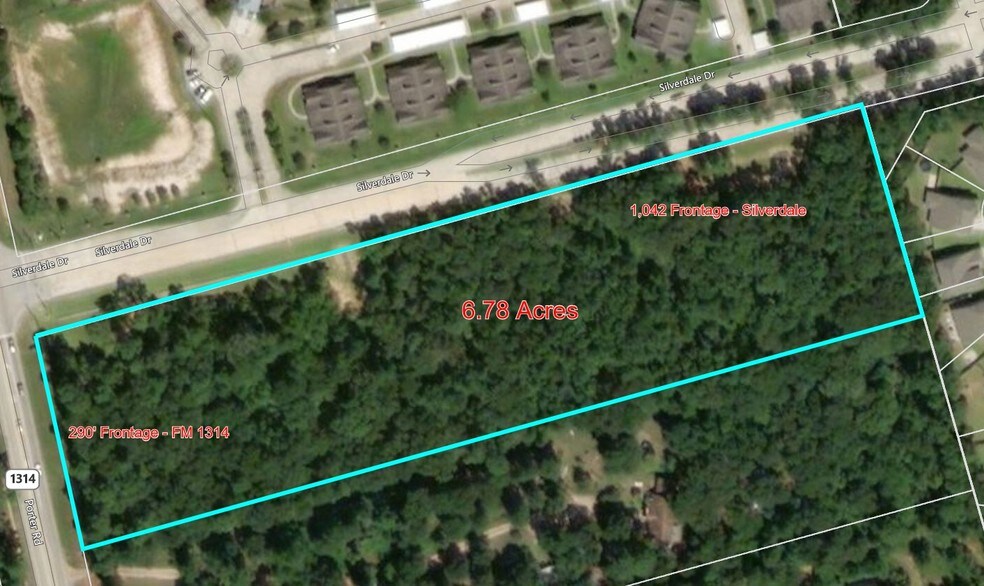 More Photos Of Fm 1314 @ Silverdale, Conroe Land For Sale