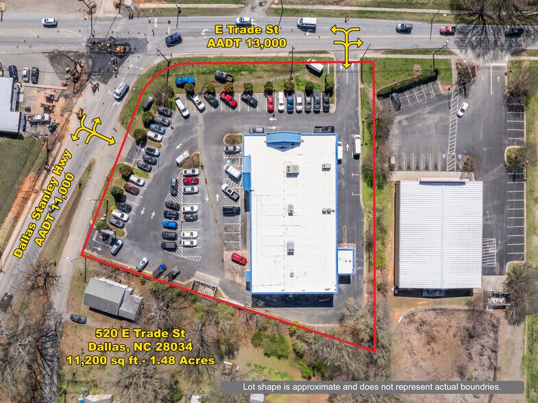 More Photos Of 520 E Trade St, Dallas Auto Dealership For Sale