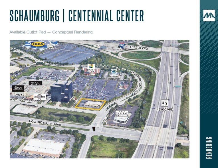 More Photos Of 1900 E Golf Rd, Schaumburg Restaurant For Lease