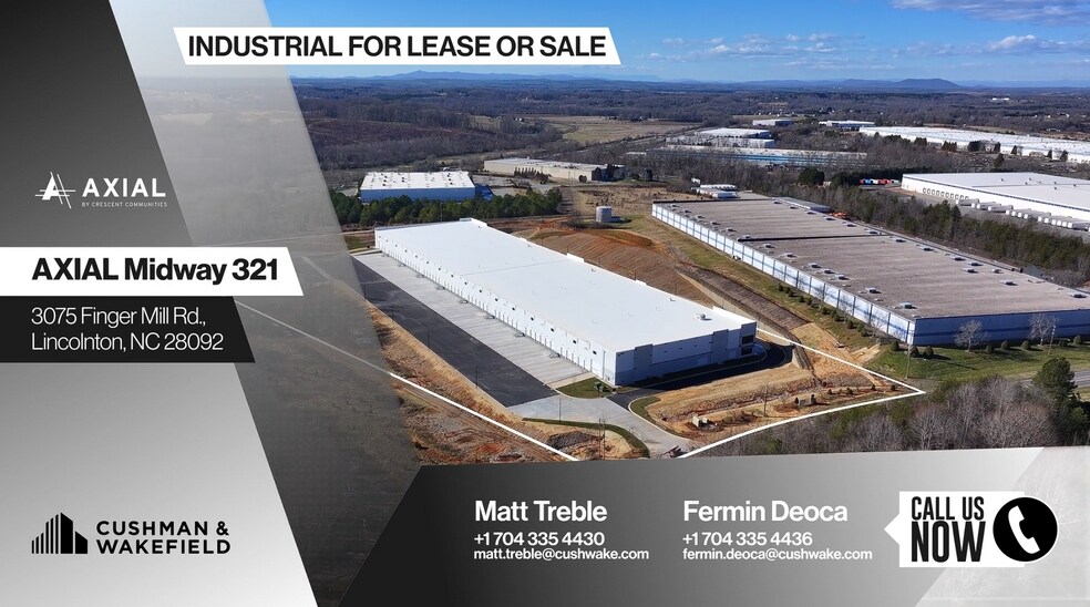 Primary Photo Of 3079 Finger Mill Rd, Lincolnton Warehouse For Lease