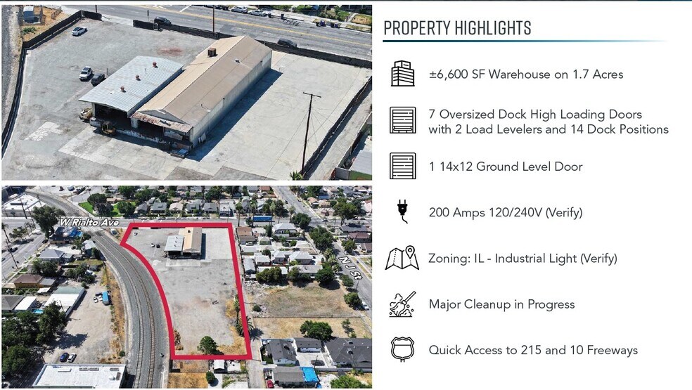 More Photos Of 958 W Rialto Ave, San Bernardino Truck Terminal For Sale