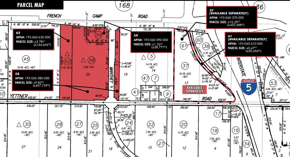 SWC French Camp Rd Manthey Rd, French Camp, CA 95231 Land For Sale