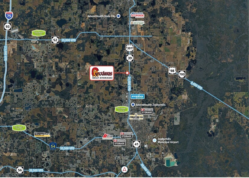 More Photos Of 9245 US Highway 301, Dade City Self Storage For Sale