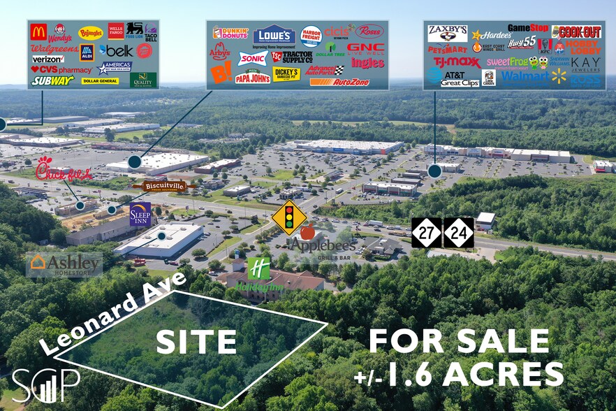 Primary Photo Of 00 Leonard, Albemarle Land For Sale
