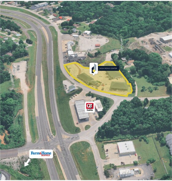 More Photos Of 1588-1692 Gravois Rd, High Ridge General Retail For Lease