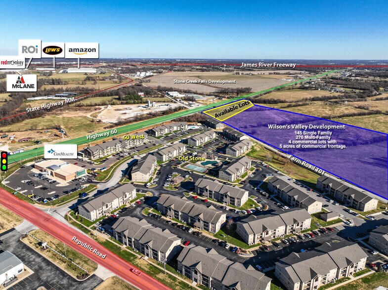 More Photos Of US 60, Republic Land For Sale