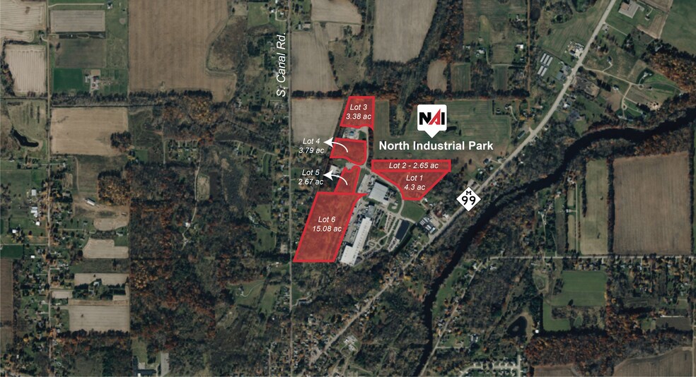 More Photos Of Eaton Rapids Industrial Parks, Eaton Rapids Land For Sale