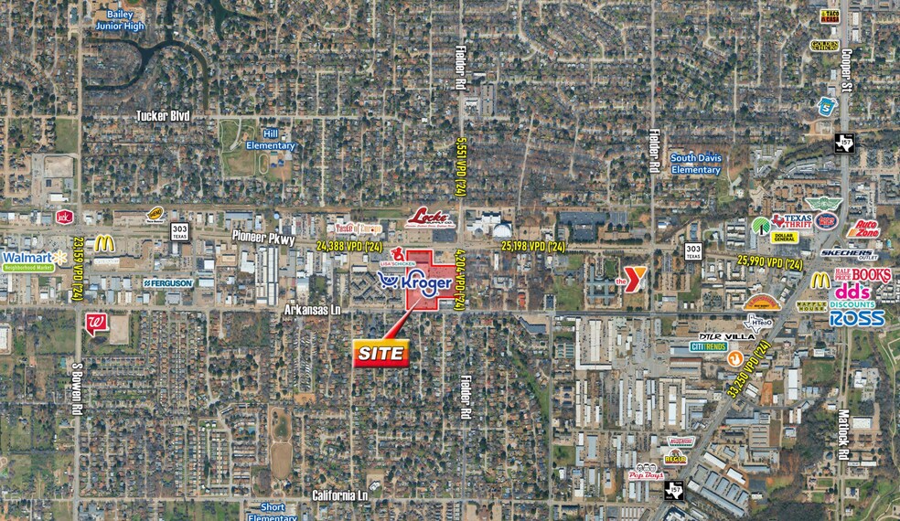 More Photos Of 2220 S Fielder Rd, Arlington Land For Lease