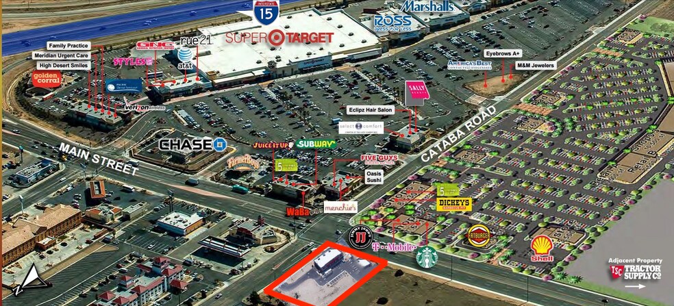 Primary Photo Of 12680 Main St, Hesperia General Retail For Lease