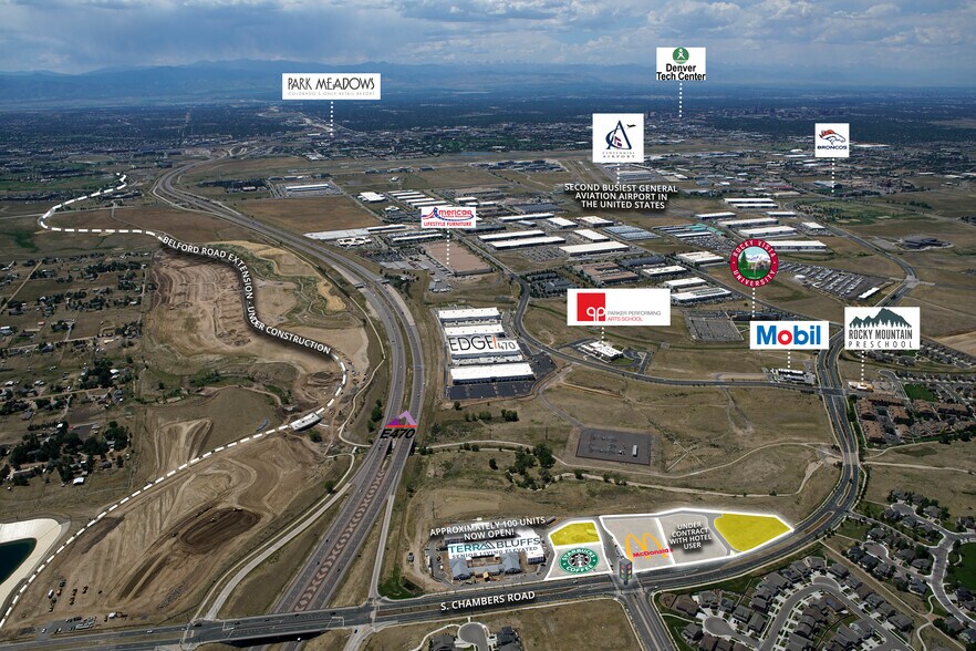 More Photos Of Chambers & E-470 Retail, Parker Land For Sale