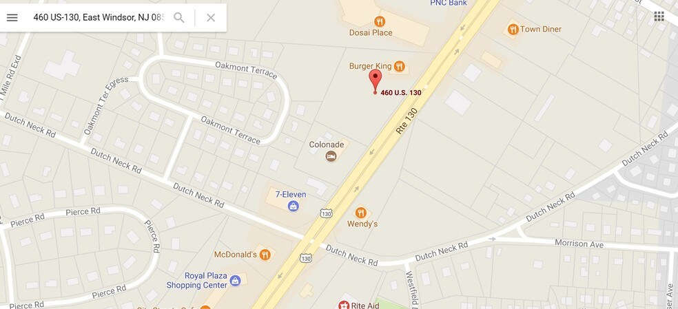 More Photos Of 460 Route 130, East Windsor Land For Lease