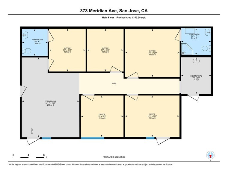 More Photos Of 373 Meridian Ave, San Jose Office For Lease