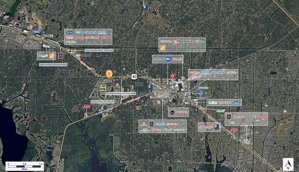 More Photos Of 641 Tamiami, Port Charlotte Land For Sale